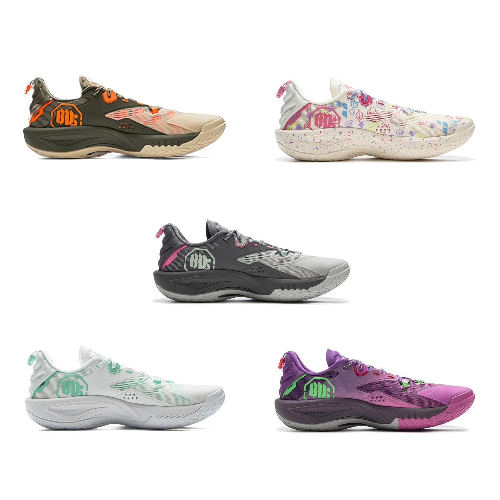 Li-Ning BADFIVE SNIPER I SUPER On Door Chaussures de basket-ball pour hommes BOOM Cushion Wearable L