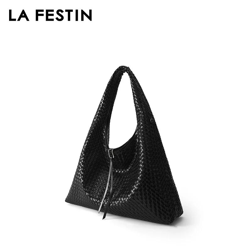 Sac à main pour femme LA FESTIN, nouvelle tendance, sac à bandoulière, sac tissé, grand sac à main,