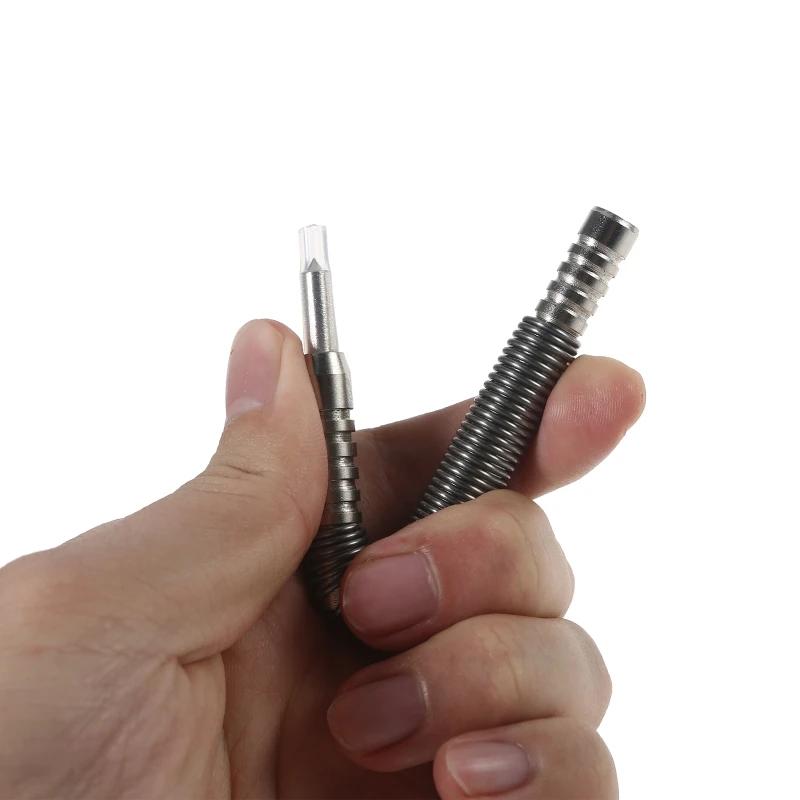 Jeu de clous sans marteau, poinçon 1/32 "-1/16" pour usage domestique et professionnel, outil de poi
