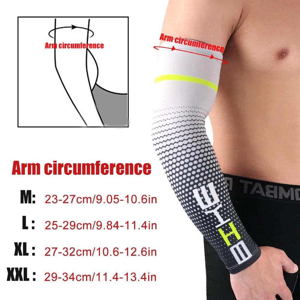 1 paire unisexe cyclisme course sport manches bras refroidissement manches UV Protection solaire man