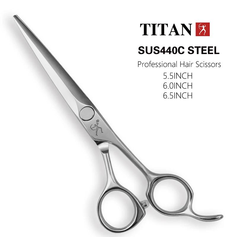 Titan ciseaux de coiffeur outils de coupe de coiffure ciseaux amincissants pour coiffeurs 5.5,6.0,6.