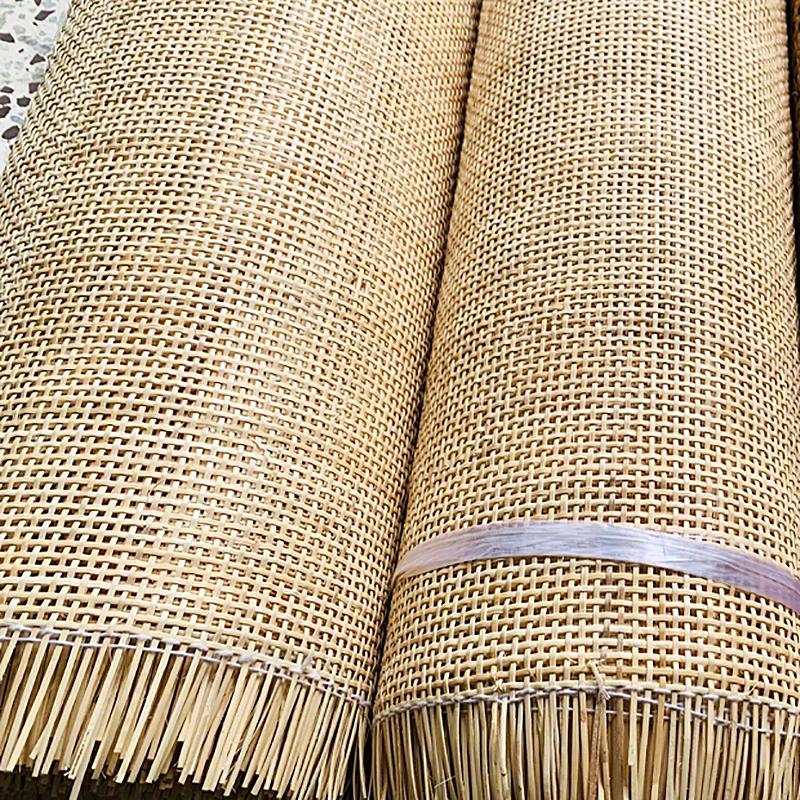 Rouleau de sangle de canne indonésienne en rotin naturel, matériaux pour la décoration de meubles, l