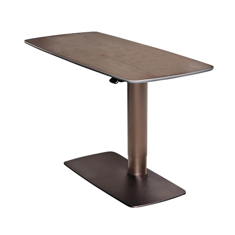 Table basse multifonctionnelle en céramique ou en bois, table d'ordinateur, table d'étude réglable e
