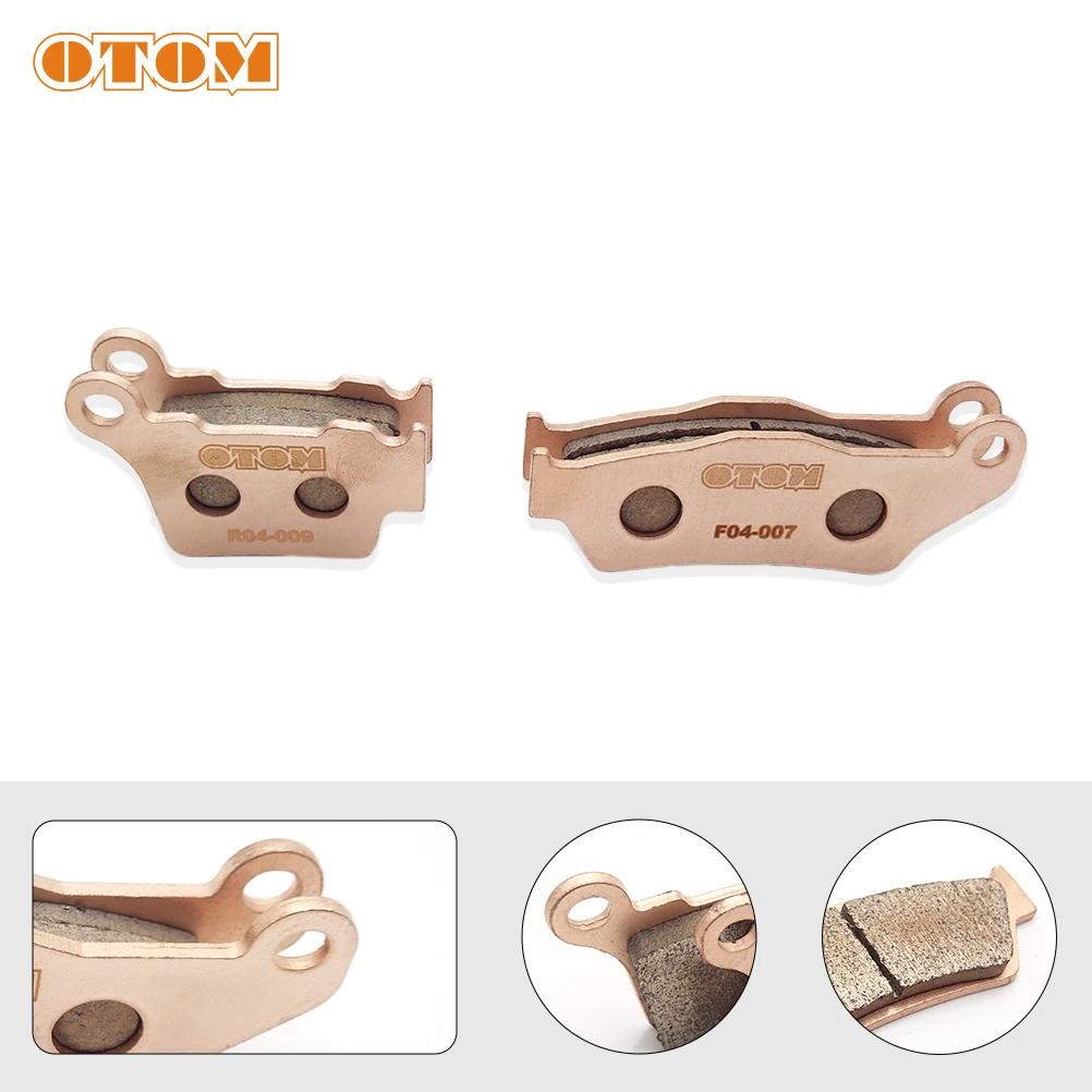 Plaquettes de frein avant et arrière pour moto, frittage en cuivre, accessoires de moto, KTM, HUSQVA
