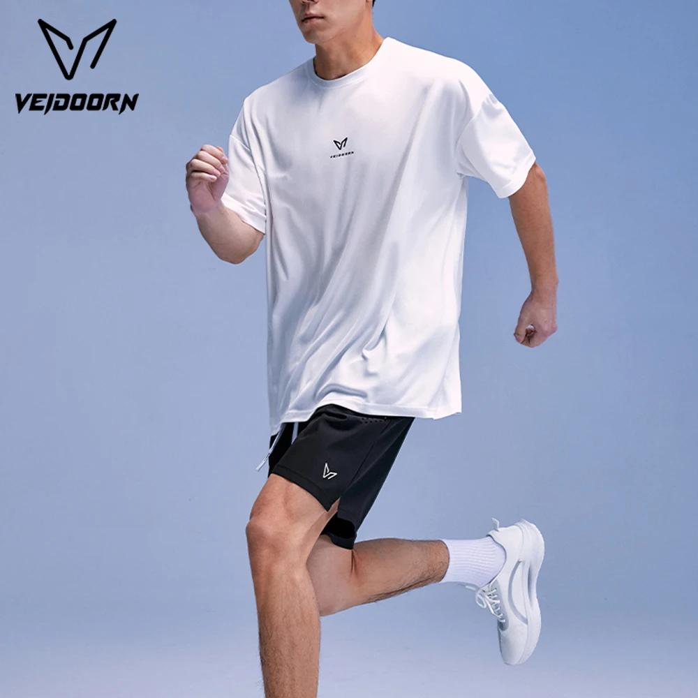 T-shirt course performance femme Veidoorn léger séchage rapide salle sport jogging extérieur