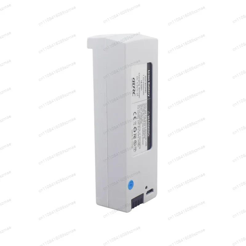 Batterie Lipo 7.4V 2500mAh et chargeur pour hélicoptère quadricoptère 4DRC F8 4D-F8, avion à axe pli