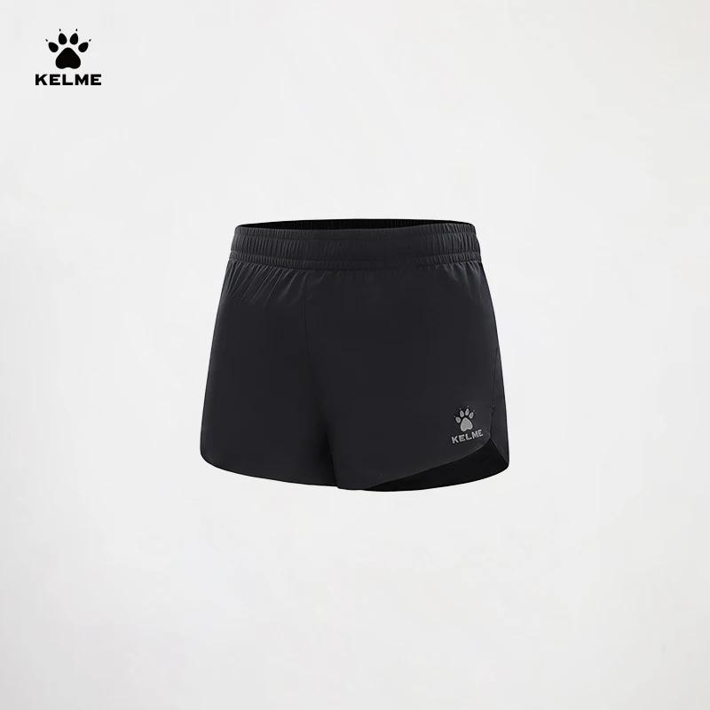 Kelme-Short d'entraînement tissé pour homme, respirant, marathon, fitness, athlétisme, course à pied