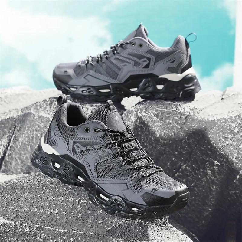 Chaussures de randonnée pour hommes et femmes, baskets d'extérieur, chaussures de sport respirantes