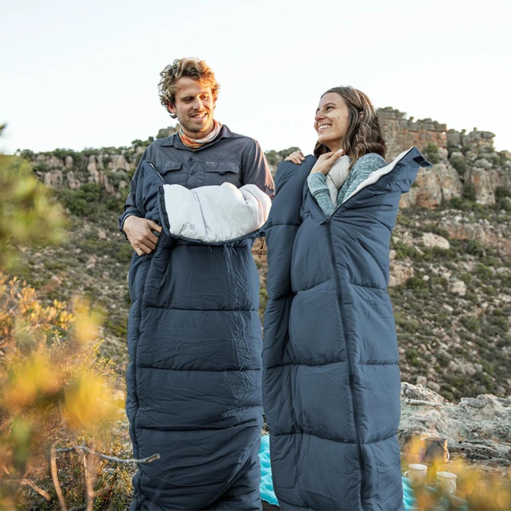 Natureifa-Sac de couchage de camping étanche pour adultes, F150, enveloppe, tente, confortable, chau