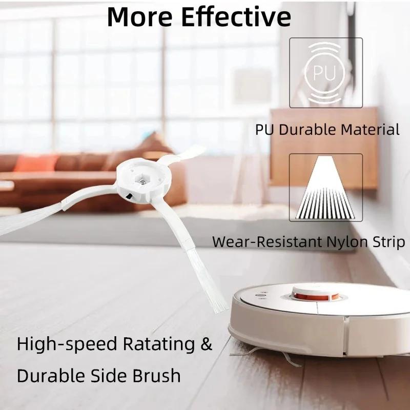 Brosse latérale principale pour aspirateur Xiaomi Mi Robot 1/ 1S SDJQR01RR SDJQR02RR SDJQR03RR Roboe