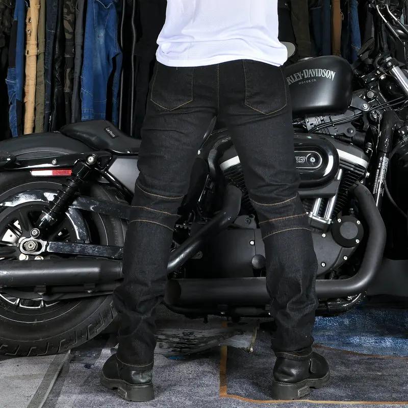 Nouveaux pantalons de moto, jeans d'équitation, Anti-chute, pantalons de moto classiques, pantalons