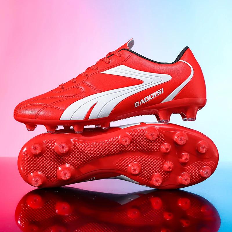 Chaussures de Football respirantes pour hommes, baskets de Futsal ultralégères d'entraînement profes