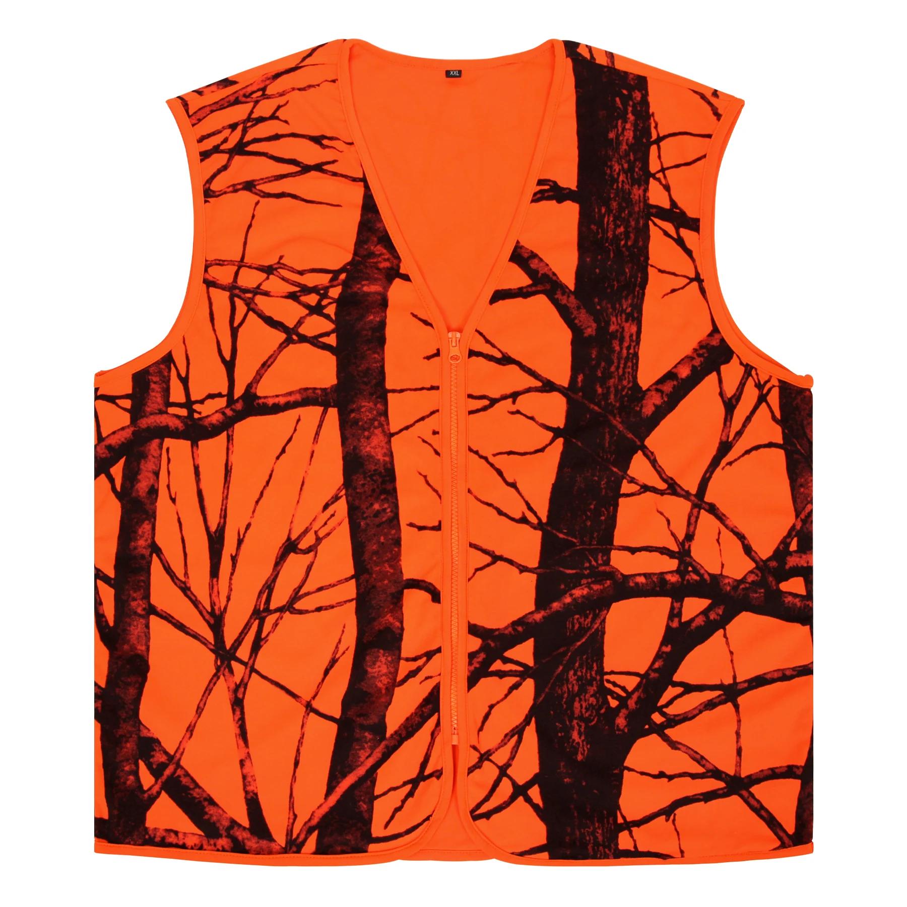 GUGULUZA M-4XL Homme Extérieur GlaRandonnée Pêche Camping html Orange Gilet vaccage Rapide Respirant