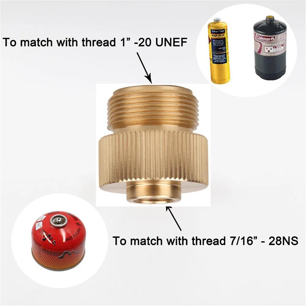 Adaptateur CGA600 à 7/16 "-28UNF pour torche de soudage par brasage MAPP torche à gaz Propane chauff