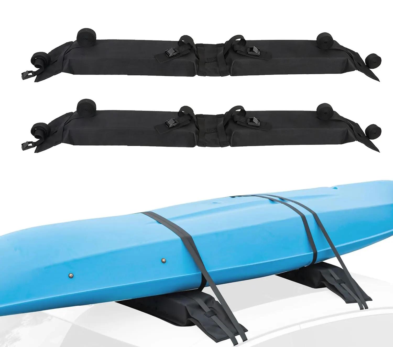 Coussinets de toit souples pour voiture, pour Kayak, planche de surf, SUP, canoë, porte-bagages, SUV