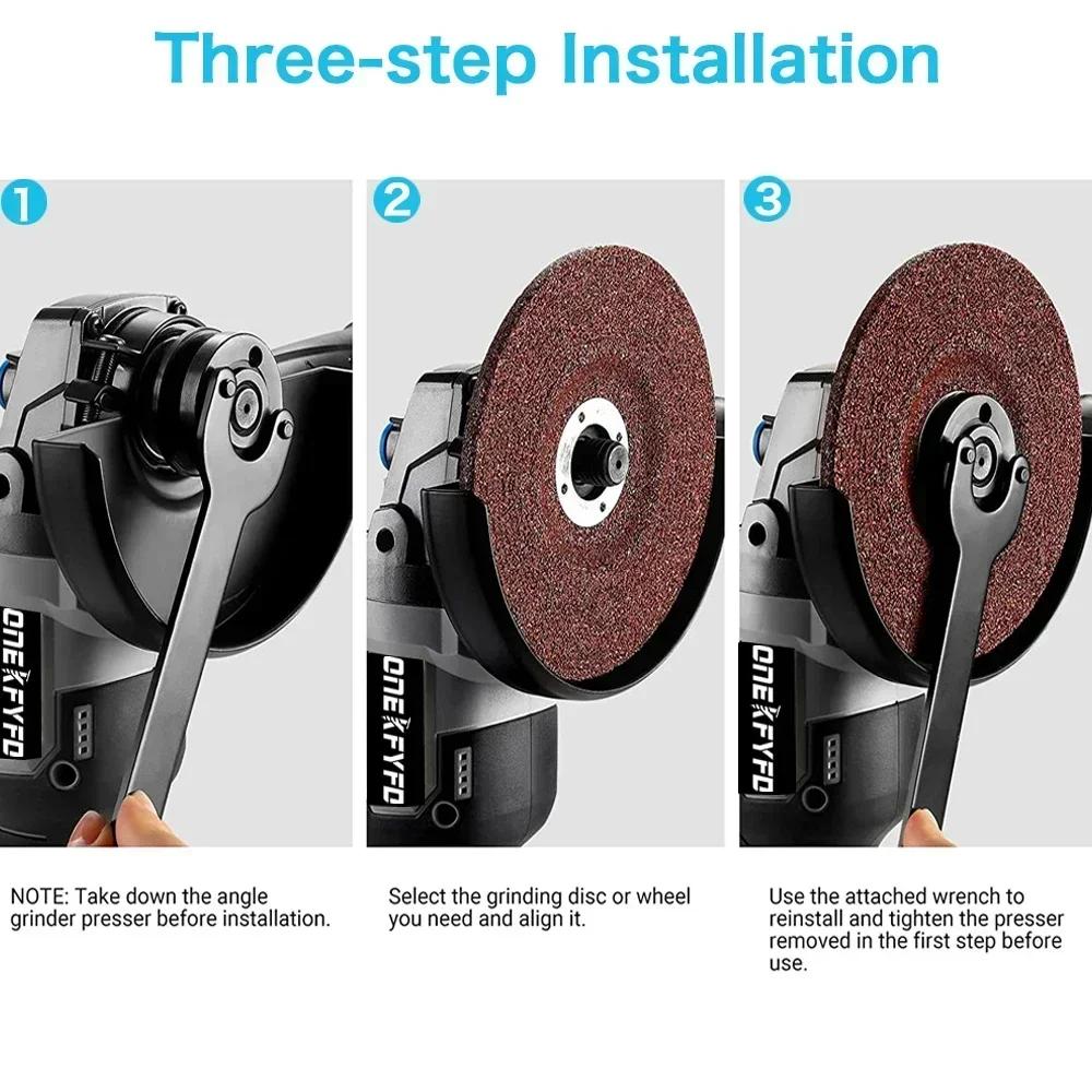Makita – meuleuse d'angle à percussion sans fil 18V, 125mm, outils électriques de bricolage, Machine