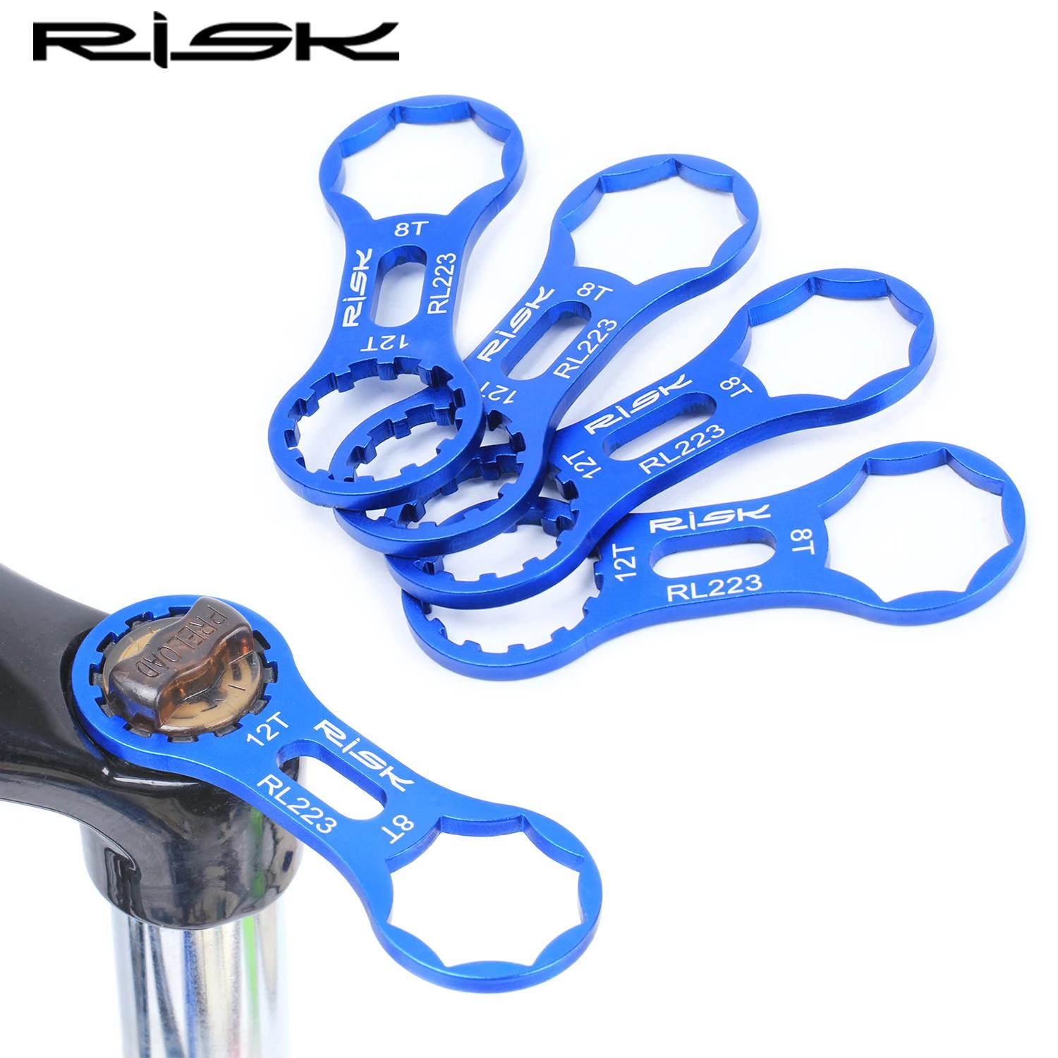 Risque vtt vélo Suntour fourche avant amortisseur outil de réparation vélo 8T 12T clé pour Suntour X