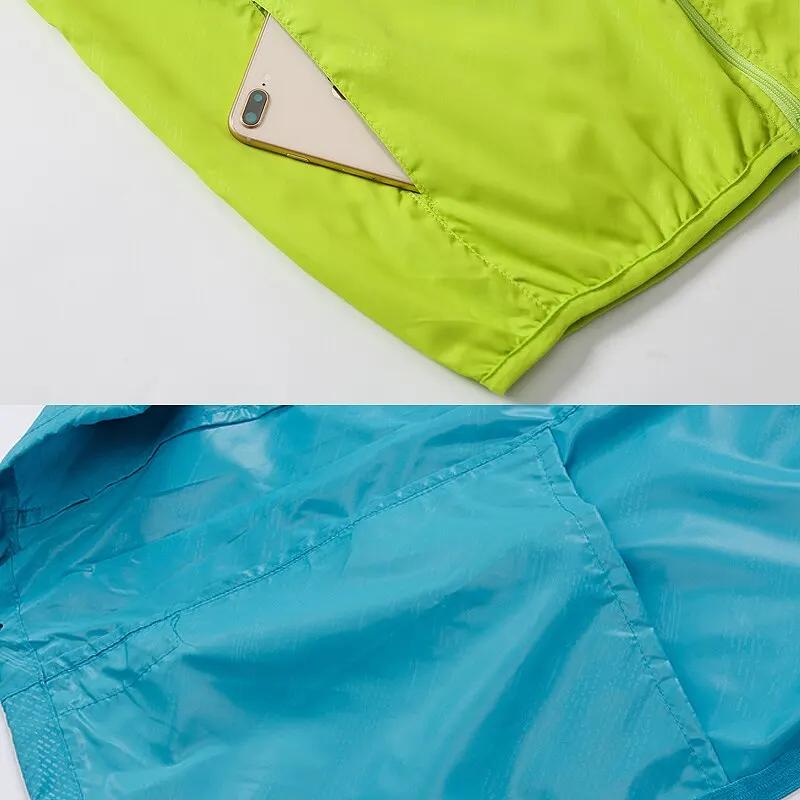 LNGXO-Veste de Randonnée Unisexe pour Homme et Femme, Imperméable, vaccage Rapide, Coupe-Vent de Cam