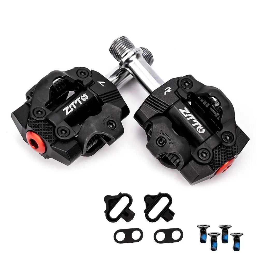 ZTTO VTT VTT Plus Sûr Pédale Clipless Auto Verrouillage XC avec Crampons Clic Compatible avec M8000