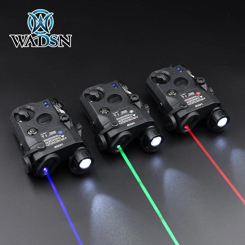 WADSN PEQ 15 PEQ-15 point rouge vert bleu pointeur Laser vue pour Rail Picatinny 20mm AR15 Airsoft a