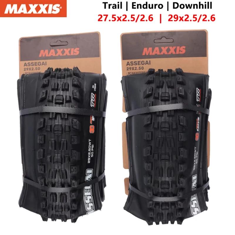 MAXXIS ASSEGAI pneus de vélo Anti-crevaison d'origine sans tube prêt EXO 27.5 29 pour toutes les con