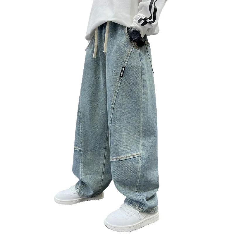 Jeans pour garçons Printemps 2026 – Pantalons tendance pour enfants de 3 à 12 ans – Pantalons décont
