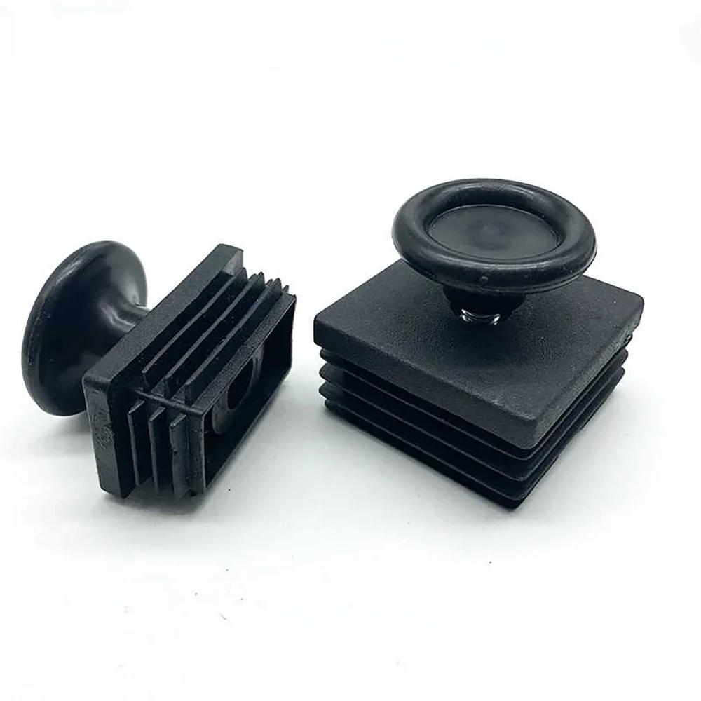 Coussinet de pieds réglable carré/rond en plastique PP M8 M10, 4 pièces, pour Table, chaise, meubles