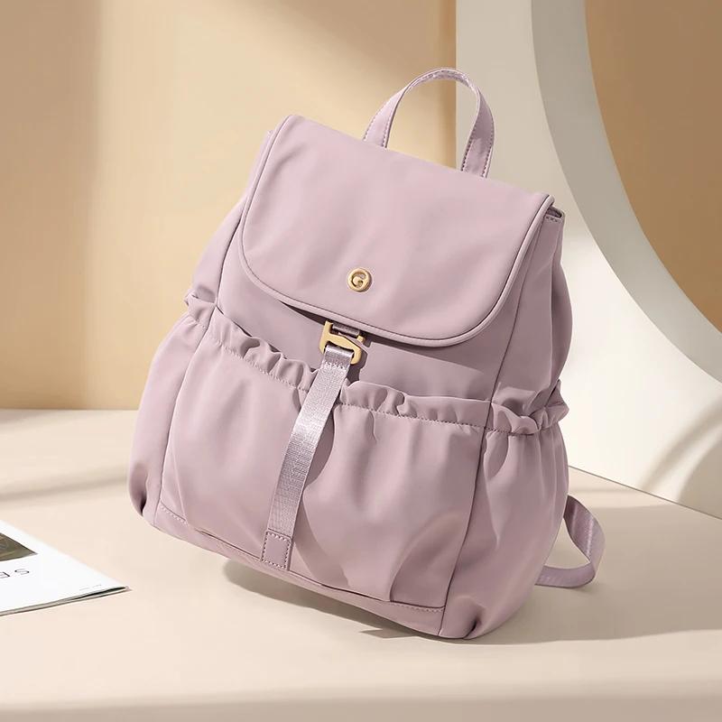 GOLF-Sac à dos pour femme, sac à dos pour femme, compartiment pour ordinateur portable, plusieurs po