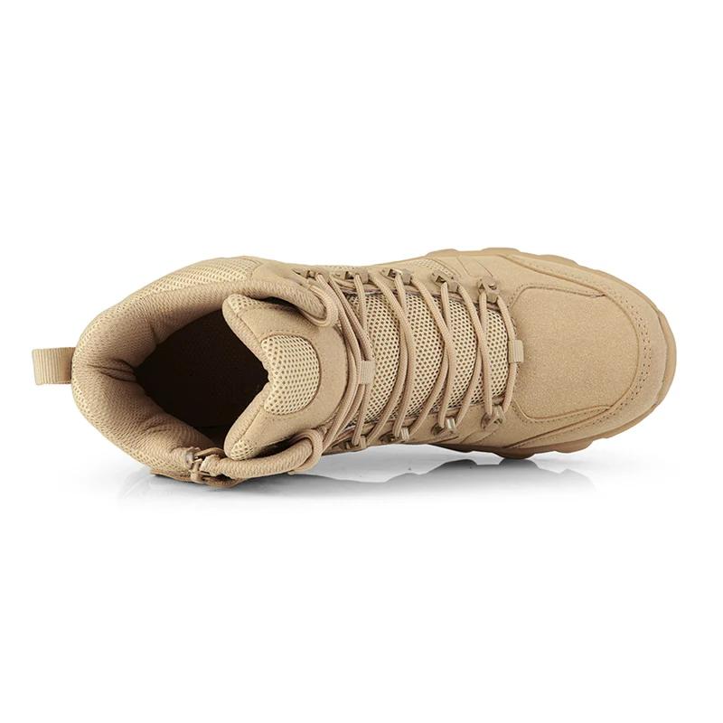 Bottes entraînement combat homme plein air camping anti-usure rapide randonnée pêche chasse tactique