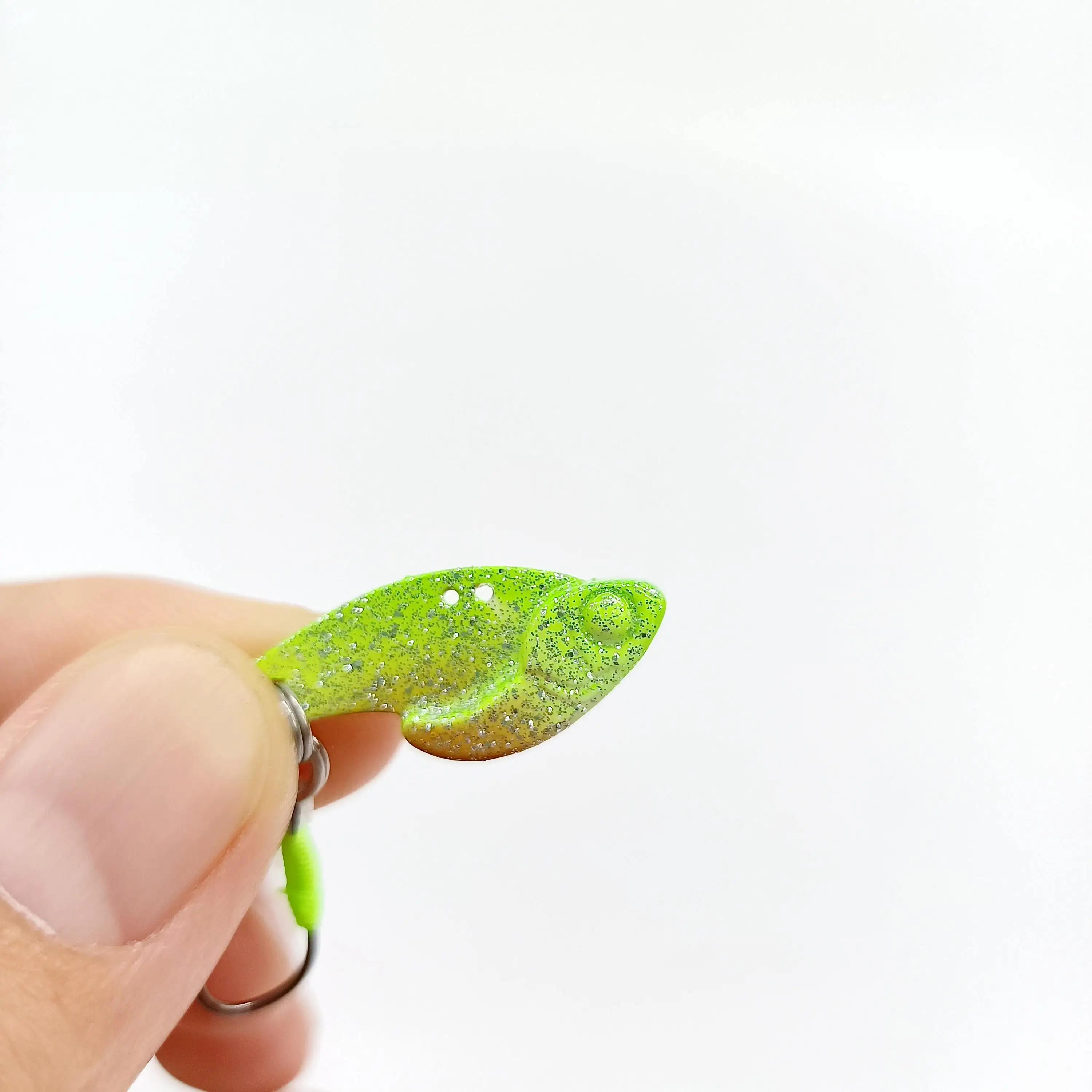 DUODUOYU 1 pièces nouveau Mini métal VIB leurres de pêche 3g/25mm Vibrations cuillère leurre basse a