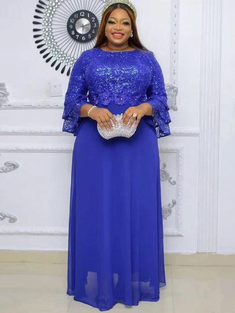 Robe de soirée pour femmes, tenue Dashiki, robe maxi, robe de soirée africaine Dubaï, vêtements de m