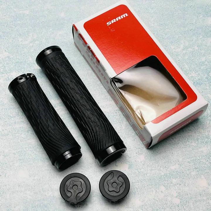 Poignées SRAM GRIP VTT pour Grip Shift disponibles en poignées pleine longueur de 122 mm avec collie