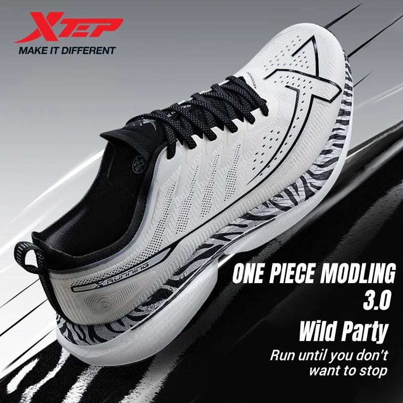 Xtep une pièce modèle 3.0 hommes chaussures de course 2025 printemps confortable stabilité coussin r