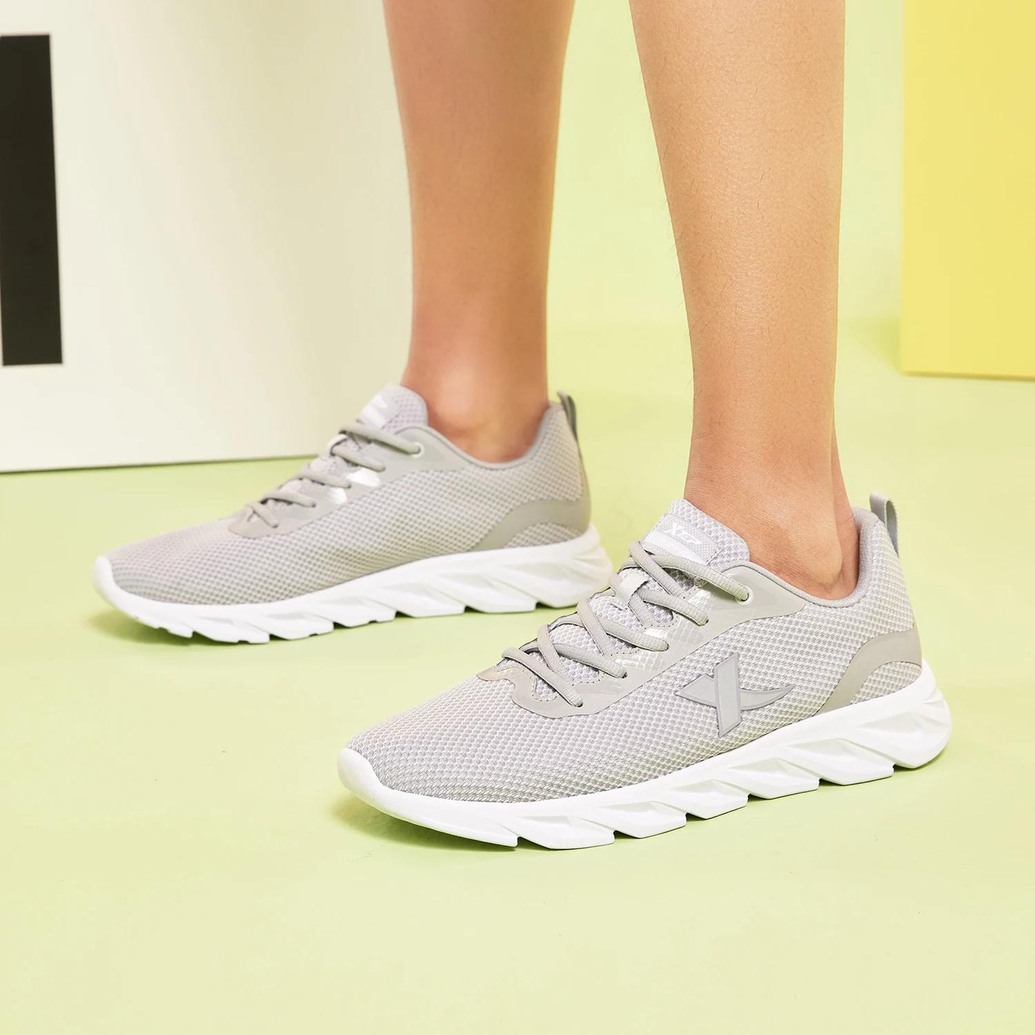 Xtep-Chaussures de course légères et respirantes pour homme, baskets de sport, de jogging, anti-baum