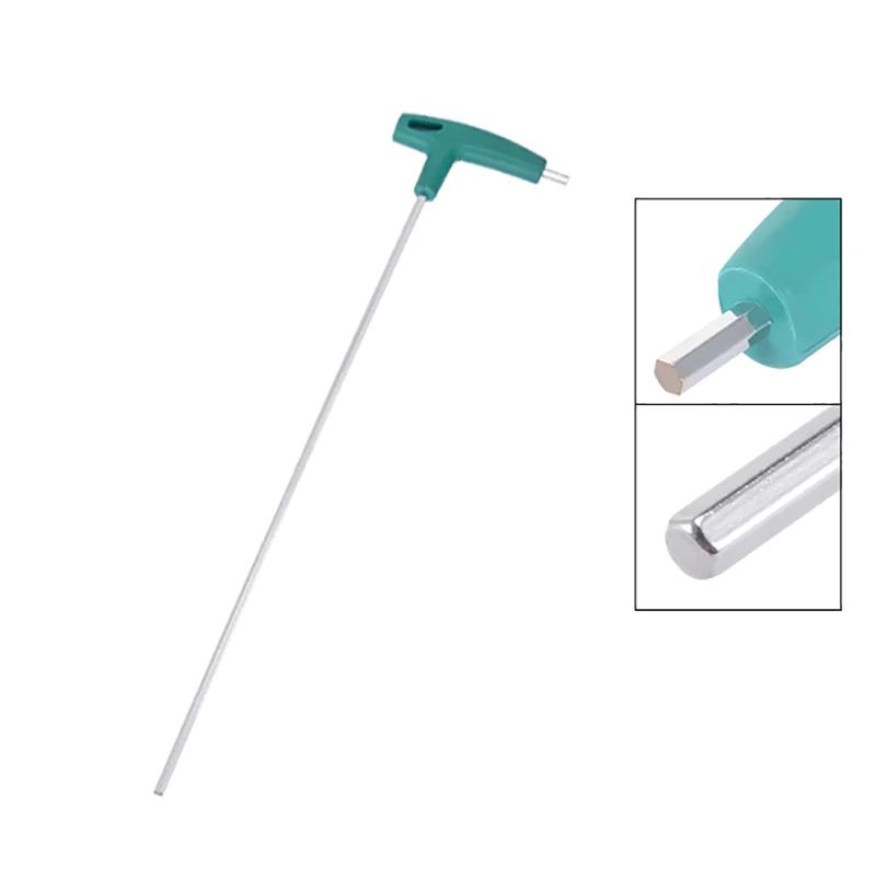 Clé hexagonale à tête sphérique de 3mm 4mm, clé allen, outil manuel, bras Extra Long, poignée en T,