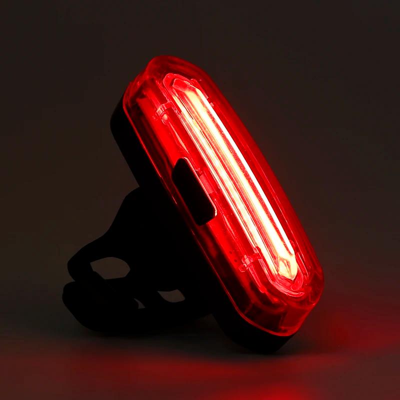 Feu arrière de cyclisme en plein air, chargeur USB, feux d'avertissement Led pour vélo de montagne,