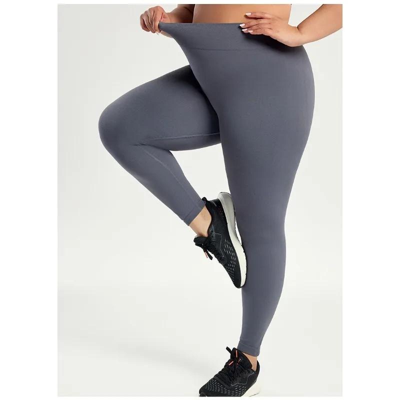 STOUREG Pantalon de yoga grande taille pour femme, leggings de course grande taille, pantalon long s