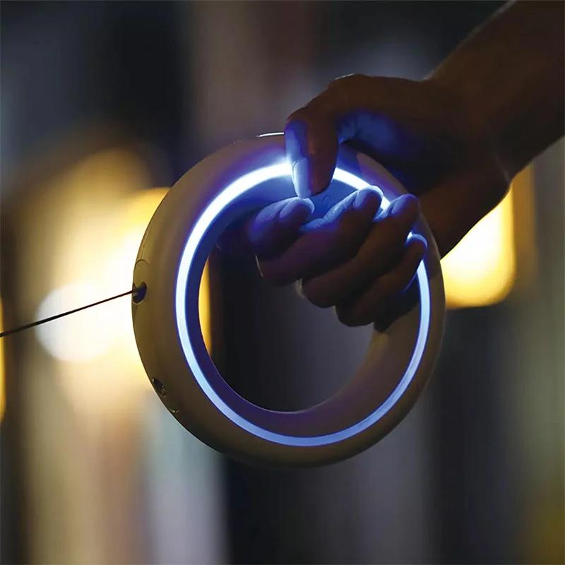 MOESTAR 2022 Laisse rétractable UFO pour animaux de compagnie 2 plus 3,0 m, laisse de traction flexi