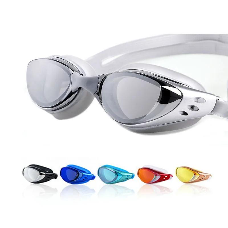 Galvanoplastie myopie-1 ~-10 lunettes de natation hommes femmes Anti-buée ArenaBlack frêne étanche p
