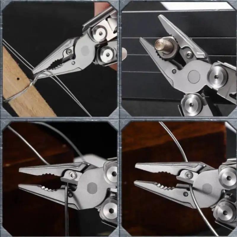 Daikamping – couteau pliant DL2 ciseaux multi-outils, pince tactique combinée, équipement de survie,