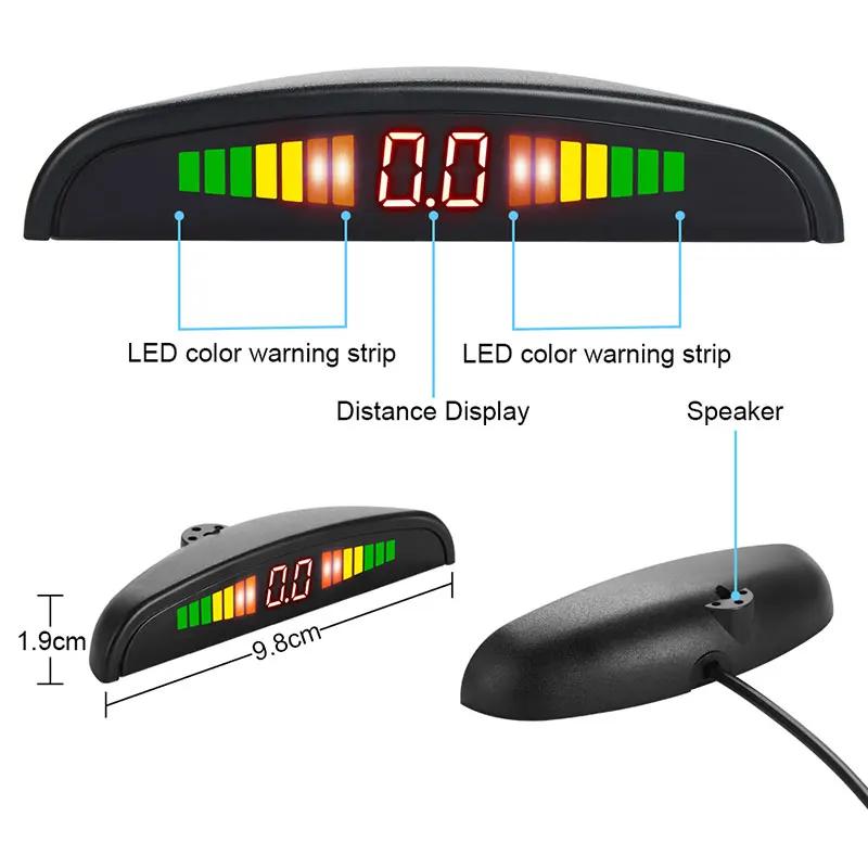 ParkStapKit-Kit de capteurs de stationnement LED pour voiture, affichage numérique précis de l'alarm