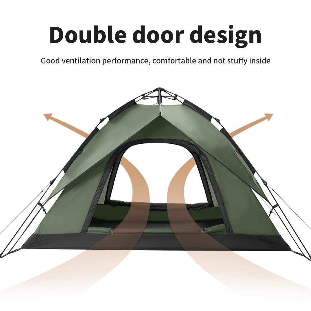 Natureifa-Tente de camping ultralégère, étanche, automatique, portable, 3 saisons, randonnée en plei