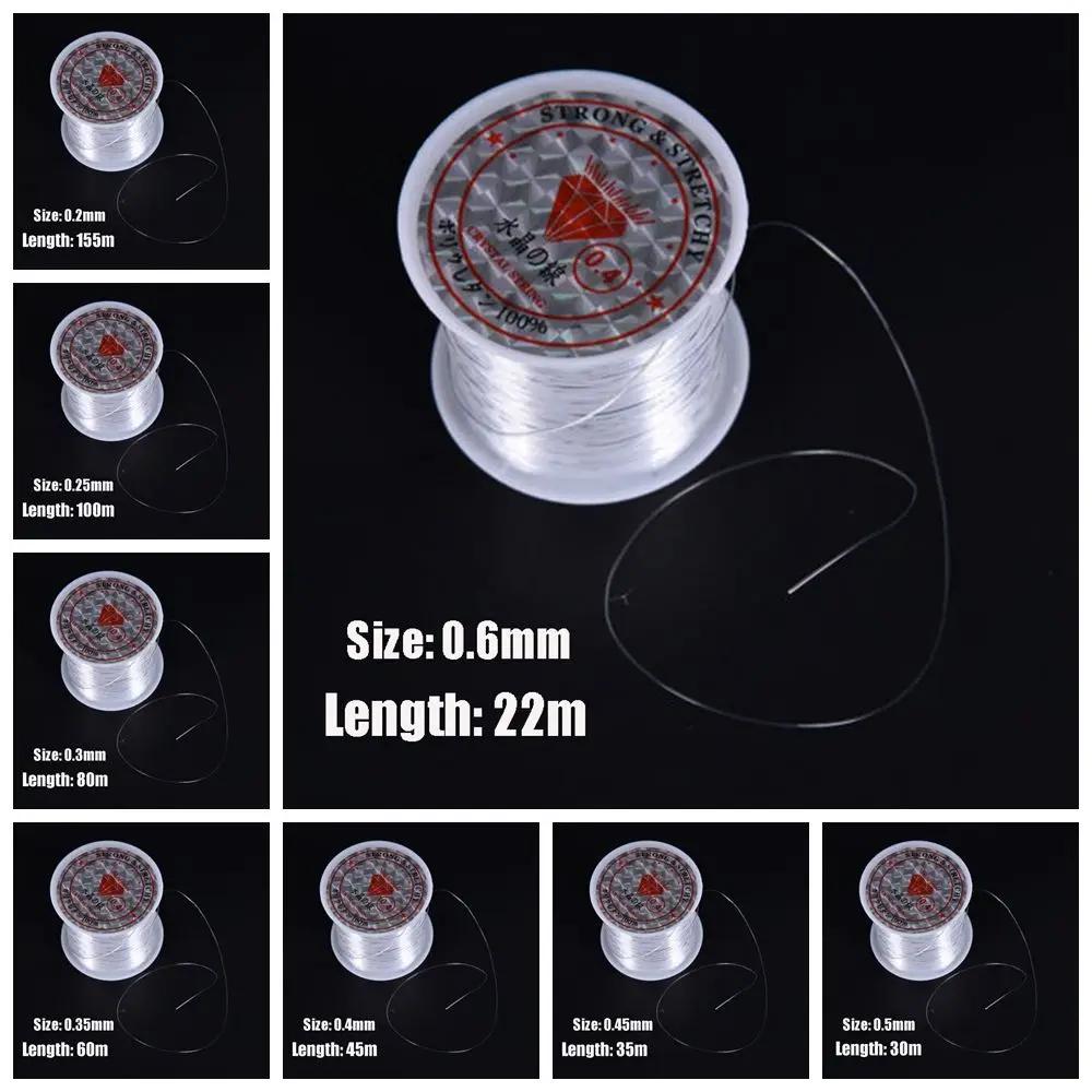 Lignes de pêche en cristal de bain, fil de nylon, fil monofilament, 0.2mm, 0.25mm, 0.3mm, 0.35mm, 0.