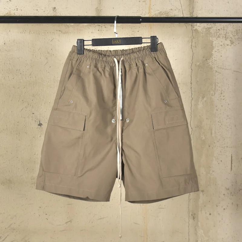 Short décontracté de Style japonais pour hommes et femmes, couleur unie, Vintage, classique, mode, p