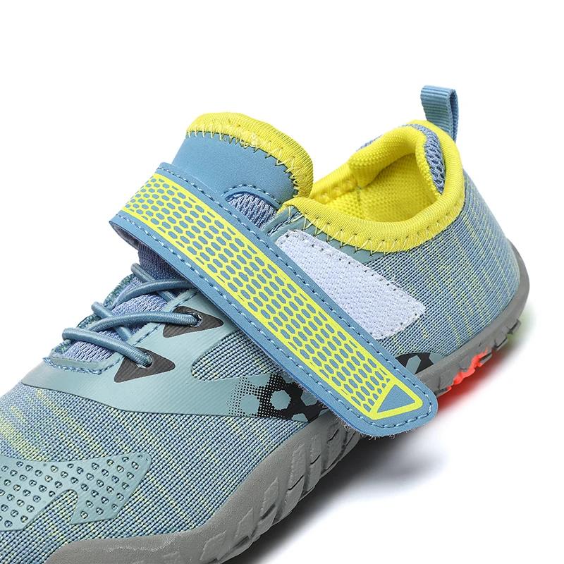 Chaussures d'eau pour enfants chaussures d'eau pieds nus de plage à séchage rapide sandales de natat