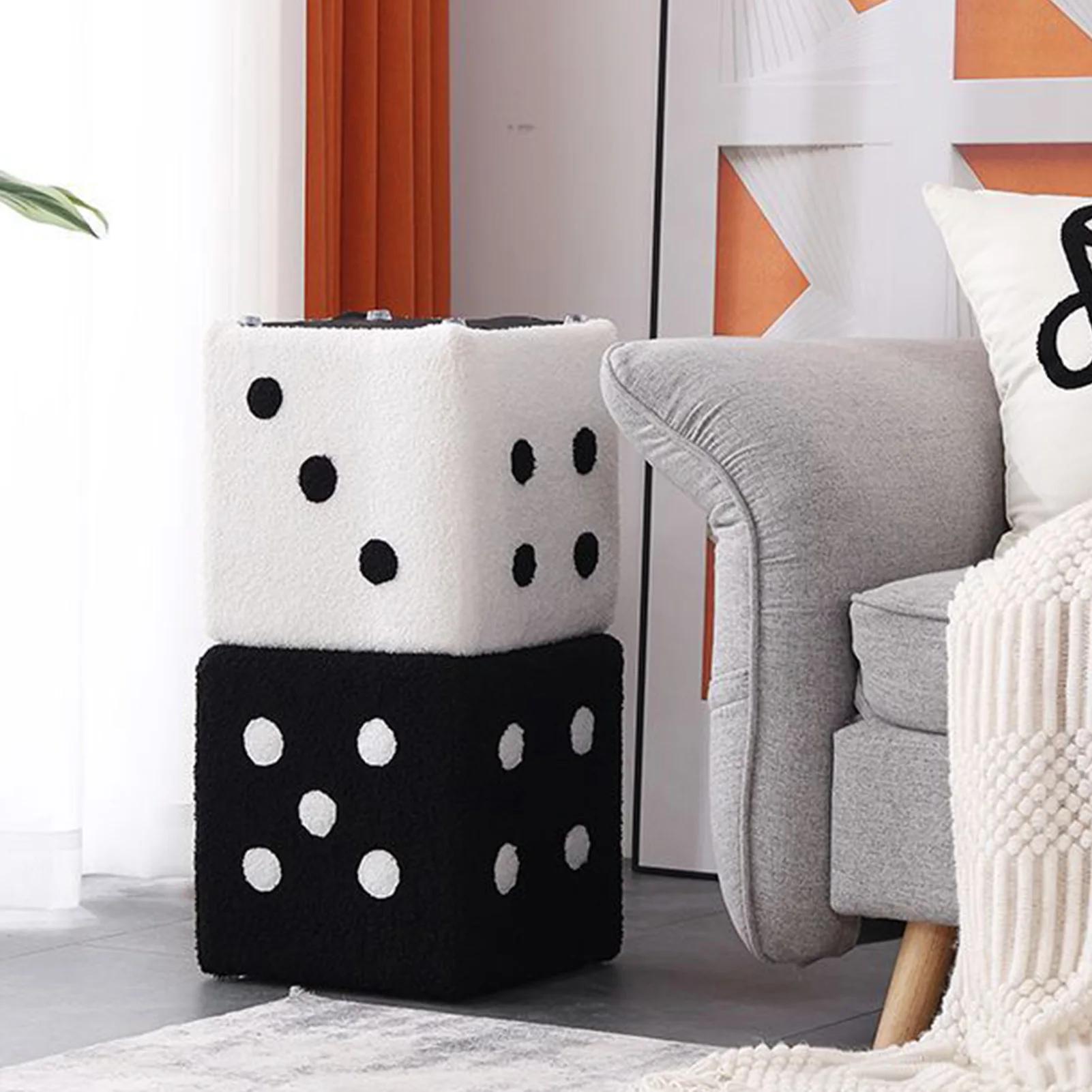 Tabouret de pied doux, confortable, simple, chaud, robuste, base pour la maison, salon, chambre à co