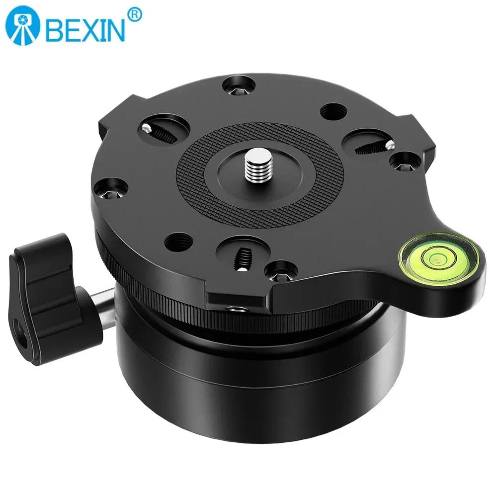 BEXIN-Trépied professionnel pour appareil photo reflex numérique, base de chute, plaque de réglage a