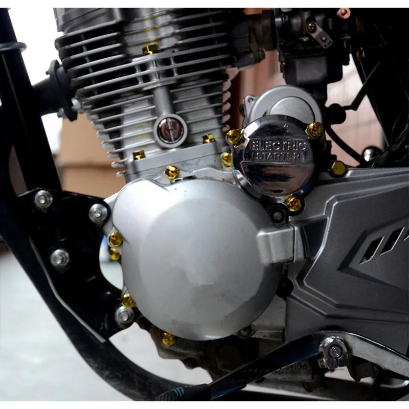 Couvercle de tête de Modification de moto, 30 pièces, accessoires vis, pièces décoratives pour Yamah