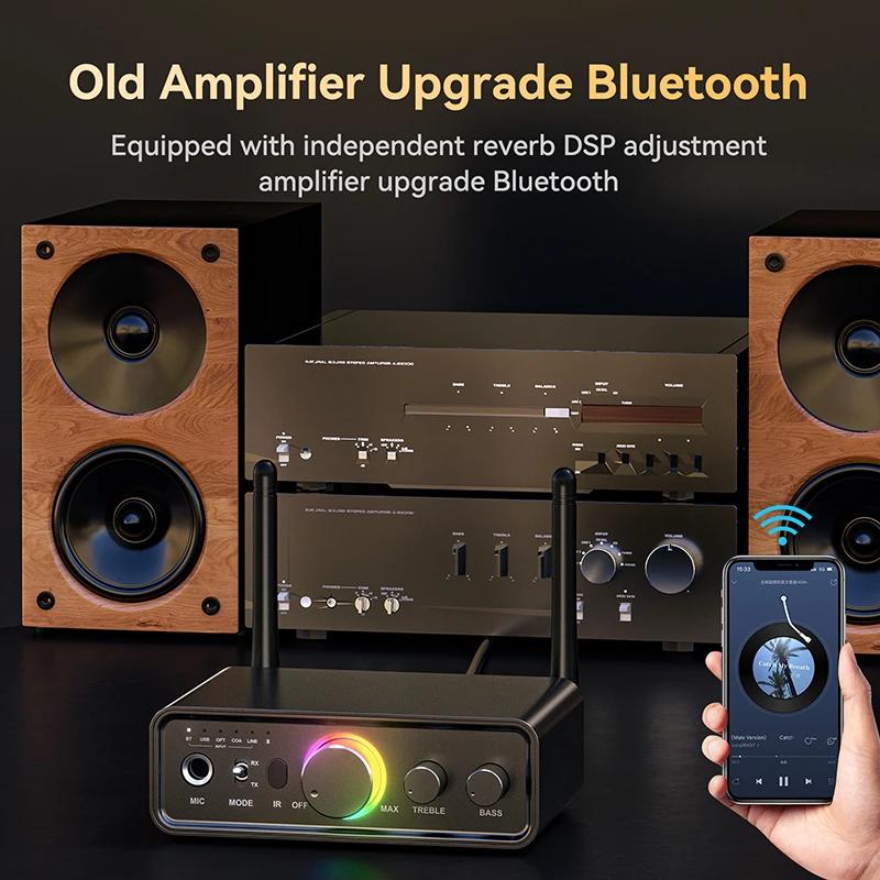 Coque en alliage d'aluminium de qualité aéronautique Adaptateur audio multifonction Bluetooth 5.3 Ém