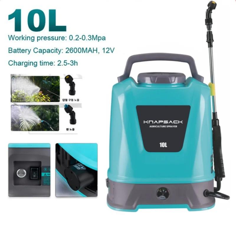 DIVEDEER 10L pulvérisateur électrique rechargeable haute pression désinfectant et pulvérisateur d'in